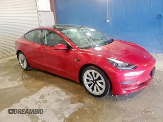 2023 Tesla Model 3 with VIN 5YJ3E1EA6PF439401, listed as a Copart auction lot 61896905 with 110,171 mi miles and Clean title. Bid and sale history available at DreamBid. Image 4.