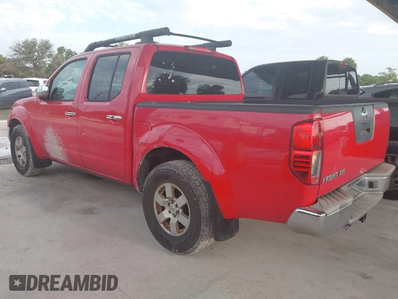 2005 Nissan Frontier SE with VIN 1N6AD07U95C463775, listed as a IAAI auction lot 42783610 with 196,085 mi miles and . Bid and sale history available at DreamBid. Image 3.