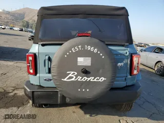 2023 Ford Bronco with VIN 1FMEE5BP8PLB50490, listed as a Copart auction lot 83254834 with 0 mi miles and Salvage Title. Bid and sale history available at carsss.com. Image 6.