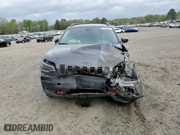 2021 Jeep Cherokee Trailhawk with VIN 1C4PJMBX7MD215581, listed as a Copart auction lot 51281205 with 62,199 mi miles and Salvage title. Bid and sale history available at DreamBid. Image 11.