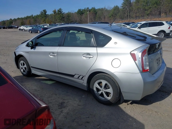2012 Toyota Prius One with VIN JTDKN3DU5C5465132, listed as a IAAI auction lot 41919049 with 269,080 mi miles. Bid and sale history available at carsss.com. Image 14.