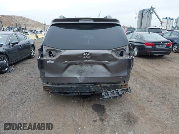 2015 Toyota Sienna LE AAS with VIN 5TDKK3DC7FS619418, listed as a IAAI auction lot 42553836 with 116,190 mi miles and . Bid and sale history available at DreamBid. Image 6.
