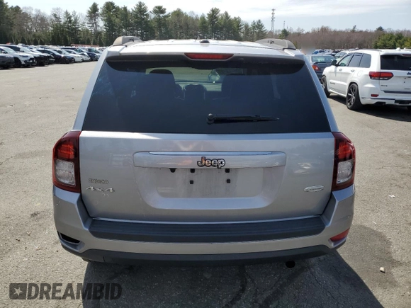 2017 Jeep Compass Latitude z VIN 1C4NJDEB8HD191806, wystawiony jako Copart lot #51328925 z przebiegiem 73 195 mil mil oraz Szkoda całkowita • Salvage title. Historia ofert i sprzedaży dostępna na DreamBid. Obrazek 6.
