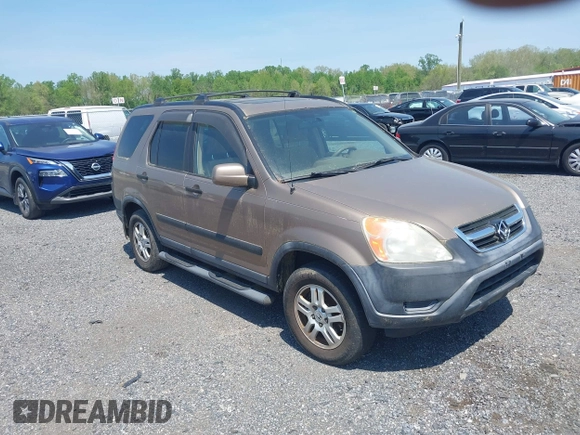2004 Honda CR-V EX with VIN SHSRD78884U240721, listed as a IAAI auction lot 42161683 with 143,088 mi miles and . Bid and sale history available at carsss.com. Image 1.