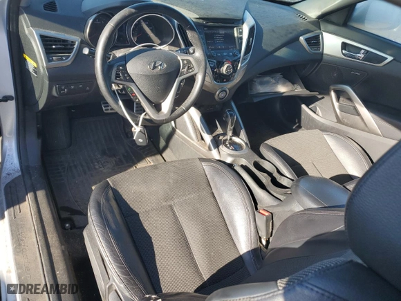 2013 Hyundai Veloster w/Black Int with VIN KMHTC6AD7DU086250, listed as a Copart auction lot 88927285 with 171,779 mi miles and Clean Title. Bid and sale history available at carsss.com. Image 8.