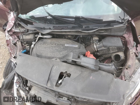 2018 Honda Odyssey EX-L with VIN 5FNRL6H73JB085115, listed as a Copart auction lot 50574975 with 166,626 mi miles and Non Repairable. Bid and sale history available at carsss.com. Image 12.