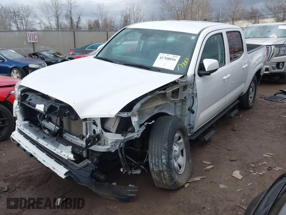 2022 Toyota Tacoma SR with VIN 3TMCZ5ANXNM457736, listed as a IAAI auction lot 41708016 with 44,351 mi miles and . Bid and sale history available at DreamBid. Image 18.
