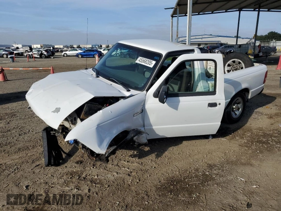 2009 Ford Ranger XL with VIN 1FTYR10D89PA49632, listed as a Copart auction lot 45568205 with Not Provided miles and Salvage Title. Bid and sale history available at DreamBid. Image 1.
