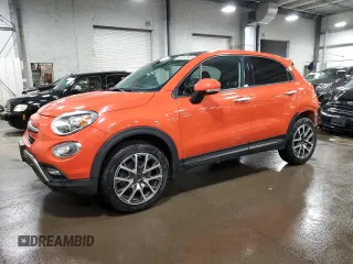 2017 FIAT 500X Trekking with VIN ZFBCFYCB5HP551361, listed as a Copart auction lot 48934594 with 97,062 mi miles and Salvage title. Bid and sale history available at DreamBid. Image 1.