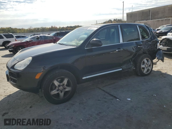2005 Porsche Cayenne S with VIN WP1AB29PX5LA61015, listed as a Copart auction lot 76097734 with 106,331 mi miles and Salvage Title. Bid and sale history available at carsss.com. Image 1.