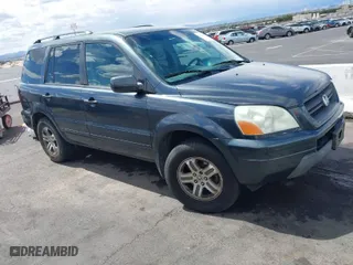 2004 Honda Pilot EX with VIN 2HKYF186X4H534566, listed as a IAAI auction lot 41947419 with 1 mi miles. Bid and sale history available at carsss.com. Image 1.