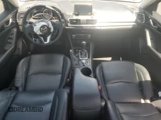 2014 Mazda 3 S Touring with VIN JM1BM1V39E1145478, listed as a Copart auction lot 57860645 with 55,322 mi miles and Salvage title. Bid and sale history available at DreamBid. Image 8.