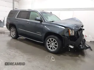 2019 GMC Yukon Denali with VIN 1GKS2CKJ9KR359070, listed as a IAAI auction lot 41682027 with 95,015 mi miles. Bid and sale history available at carsss.com. Image 1.