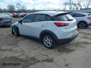 2016 Mazda CX-3 Sport with VIN JM1DKFB75G0127698, listed as a IAAI auction lot 41691057 with 1 mi miles. Bid and sale history available at carsss.com. Image 3.