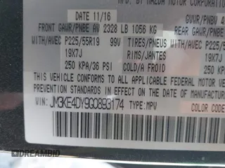 2016 Mazda CX-5 Grand Touring with VIN JM3KE4DY9G0893174, listed as a IAAI auction lot 41887814 with 79,811 mi miles. Bid and sale history available at carsss.com. Image 9.