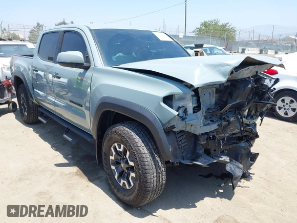 2022 Toyota Tacoma SR with VIN 3TYCZ5AN0NT104300, listed as a IAAI auction lot 42652503 with 18,071 mi miles and . Bid and sale history available at DreamBid. Image 1.