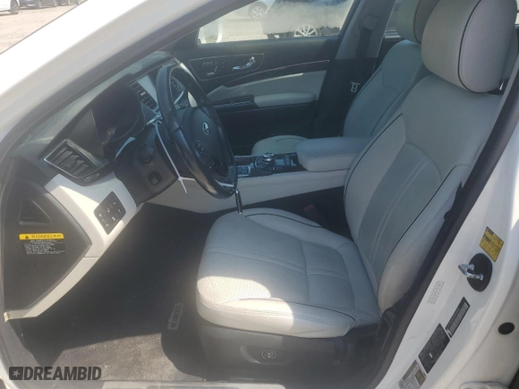 2015 Kia K900 Luxury with VIN KNALW4D48F6019608, listed as a Copart auction lot 61277354 with 94,038 mi miles and Salvage Title. Bid and sale history available at carsss.com. Image 7.