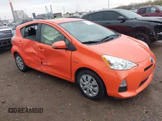 2013 Toyota Prius One with VIN JTDKDTB32D1053479, listed as a IAAI auction lot 41981035 with 53,588 mi miles. Bid and sale history available at carsss.com. Image 1.