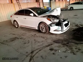 2015 Hyundai Sonata 2.4L Limited with VIN 5NPE34AFXFH178517, listed as a Copart auction lot 41923475 with 0 mi miles and Salvage Title. Bid and sale history available at carsss.com. Image 10.