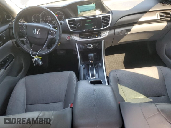 2014 Honda Accord Sedan EX-L with VIN 1HGCR2F83EA147010, listed as a Copart auction lot 50054385 with 177,805 mi miles and Salvage Title. Bid and sale history available at carsss.com. Image 8.