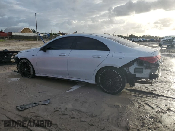 2023 Mercedes-Benz CLA 35 AMG z VIN W1K5J5BB0PN408872, wystawiony jako Copart lot #74823254 z przebiegiem 12 063 mil mil oraz Szkoda całkowita • Salvage title. Historia ofert i sprzedaży dostępna na DreamBid. Obrazek 2.