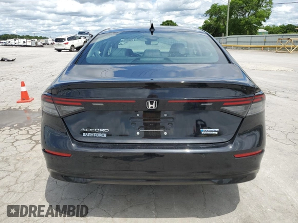 2024 Honda Accord Touring with VIN 1HGCY2F81RA052311, listed as a Copart auction lot 56521325 with 9,151 mi miles and Salvage title. Bid and sale history available at DreamBid. Image 6.