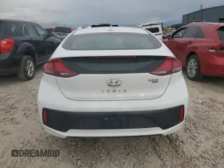 2019 Hyundai Ioniq Blue with VIN KMHC65LC8KU110221, listed as a Copart auction lot 53051765 with 62,030 mi miles and Salvage Title. Bid and sale history available at DreamBid. Image 6.
