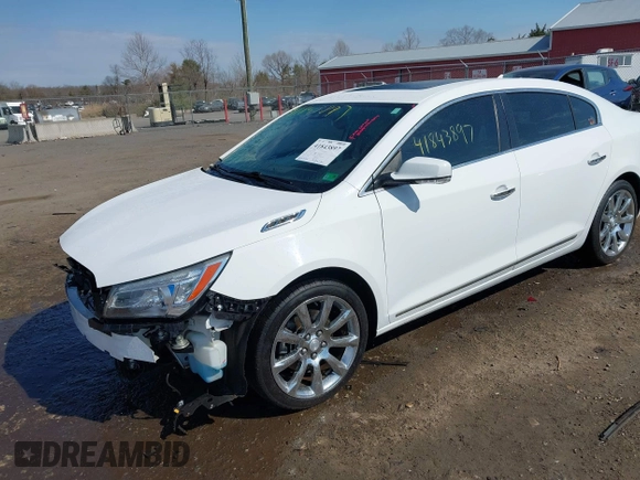 2014 Buick LaCrosse Premium I with VIN 1G4GD5G36EF304692, listed as a IAAI auction lot 41843897 with 65,774 mi miles and . Bid and sale history available at DreamBid. Image 18.