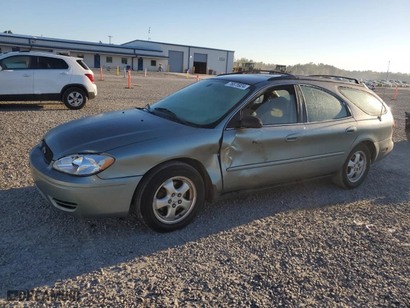 2005 Ford Taurus SE with VIN 1FAFP58215A207559, listed as a Copart auction lot 76875924 with 74733 miles and Salvage Title. Bid and sale history available at carsss.com. Image 1.