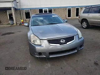 2008 Nissan Maxima 3.5 SE with VIN 1N4BA41E58C827645, listed as a Copart auction lot 74666844 with 146,742 mi miles and Salvage Title. Bid and sale history available at carsss.com. Image 10.