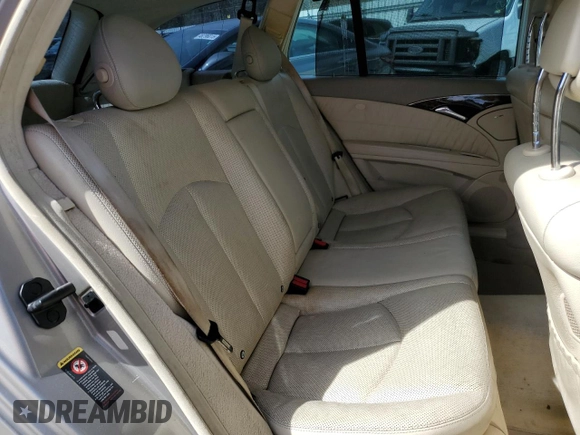 2005 Mercedes-Benz E 320 with VIN WDBUH65J15A653807, listed as a Copart auction lot 49731935 with 206,809 mi miles and Salvage Title. Bid and sale history available at DreamBid. Image 10.