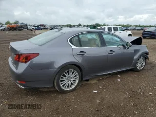 2013 Lexus GS 350 with VIN JTHCE1BL5D5004824, listed as a Copart auction lot 58638495 with 141,980 mi miles and Salvage title. Bid and sale history available at DreamBid. Image 3.