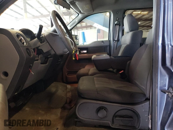 2005 Ford F-150 XLT with VIN 1FTPW12575KF08117, listed as a Copart auction lot 59337645 with Not provided miles and Salvage title. Bid and sale history available at DreamBid. Image 7.