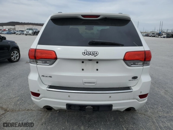 2014 Jeep Grand Cherokee Overland with VIN 1C4RJFCT3EC338107, listed as a Copart auction lot 50164755 with 143,993 mi miles and Clean Title. Bid and sale history available at carsss.com. Image 6.