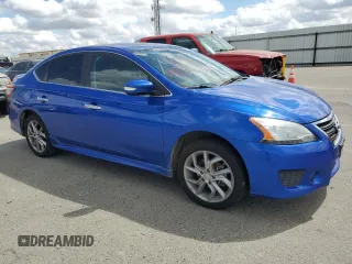 2015 Nissan Sentra SR with VIN 3N1AB7AP1FY244549, listed as a Copart auction lot 56148205 with 210,323 mi miles and Clean Title. Bid and sale history available at DreamBid. Image 4.