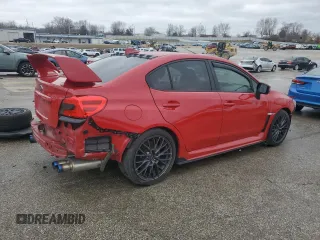 2015 Subaru WRX STI z VIN JF1VA2L68F9831609, wystawiony jako Copart lot #47884365 z przebiegiem 76 896 mil mil oraz Czysty tytuł • Clean title. Historia ofert i sprzedaży dostępna na DreamBid. Obrazek 3.