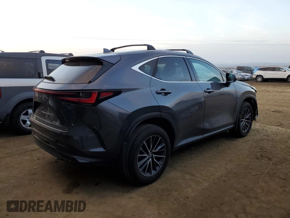 2024 Lexus NX 250 z VIN 2T2ADCAZ8RC008577, wystawiony jako Copart lot #85818244 z przebiegiem 49 324 mil mil oraz Szkoda całkowita • Salvage title. Historia ofert i sprzedaży dostępna na DreamBid. Obrazek 3.