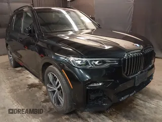 2022 BMW X7 xDrive40i with VIN 5UXCW2C08N9L04696, listed as a IAAI auction lot 41207847 with 44,986 mi miles. Bid and sale history available at carsss.com. Image 1.