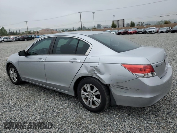 2009 Honda Accord LX-P with VIN 1HGCP264X9A070337, listed as a Copart auction lot 55508695 with 215,668 mi miles and Salvage Title. Bid and sale history available at DreamBid. Image 2.