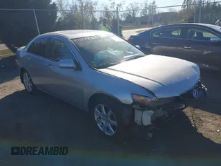 2005 Acura TSX with VIN JH4CL96955C005049, listed as a IAAI auction lot 40809563 with 140,000 mi miles. Bid and sale history available at carsss.com. Image 1.