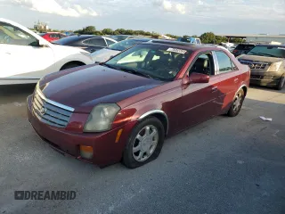 2003 Cadillac CTS with VIN 1G6DM57N930170594, listed as a Copart auction lot 75062264 with 0 mi miles and Salvage Title. Bid and sale history available at carsss.com. Image 1.