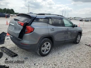2019 GMC Terrain SLE z VIN 3GKALMEV3KL154073, wystawiony jako Copart lot #54871745 z przebiegiem 55 630 mil mil oraz Szkoda całkowita • Salvage title. Historia ofert i sprzedaży dostępna na DreamBid. Obrazek 3.
