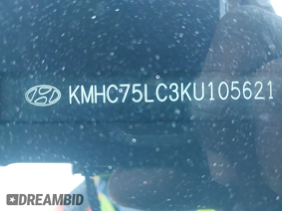 2019 Hyundai Ioniq SEL z VIN KMHC75LC3KU105621, wystawiony jako IAAI lot #42260425 z przebiegiem 58 668 mil mil oraz . Historia ofert i sprzedaży dostępna na DreamBid. Obrazek 9.