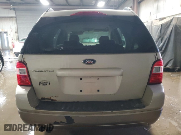 2005 Ford Freestyle SE with VIN 1FMZK01185GA54391, listed as a Copart auction lot 87405184 with 254,450 mi miles and Salvage Title. Bid and sale history available at carsss.com. Image 6.