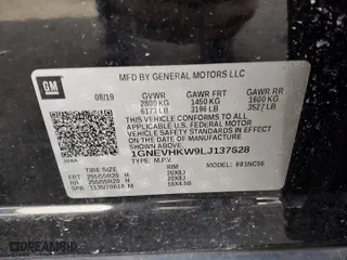 2020 Chevrolet Traverse LT Leather with VIN 1GNEVHKW9LJ137628, listed as a Copart auction lot 46411135 with 102,657 mi miles and Salvage Title. Bid and sale history available at carsss.com. Image 13.