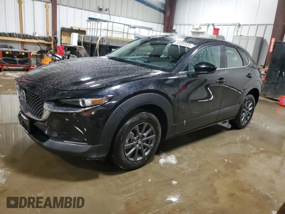 2021 Mazda CX-30 S with VIN 3MVDMAAL1MM259313, listed as a Copart auction lot 88684555 with 47,535 mi miles and Salvage title. Bid and sale history available at DreamBid. Image 1.