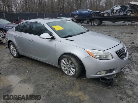 2013 Buick Regal with VIN 2G4GR5ER2D9244894, listed as a Copart auction lot 44171915 with 220,566 mi miles and Salvage Title. Bid and sale history available at carsss.com. Image 4.