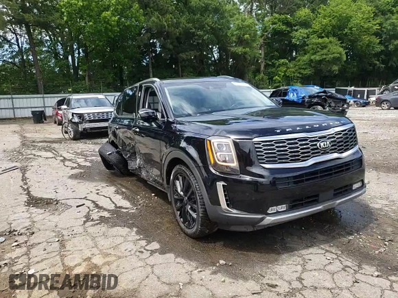 2020 Kia Telluride SX with VIN 5XYP5DHC6LG046677, listed as a Copart auction lot 57827335 with 116,164 mi miles and Salvage title. Bid and sale history available at DreamBid. Image 14.