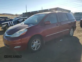 2006 Toyota Sienna XLE with VIN 5TDZA22C36S499373, listed as a Copart auction lot 88601455 with 187,179 mi miles and Non Repairable. Bid and sale history available at carsss.com. Image 1.