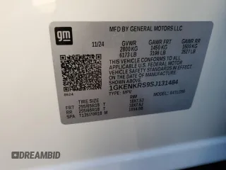 2025 GMC Acadia FWD Elevation z VIN 1GKENKRS9SJ131484, wystawiony jako Copart lot #88762755 z przebiegiem 166 mil mil oraz Czysty tytuł • Clean title. Historia ofert i sprzedaży dostępna na DreamBid. Obrazek 14.